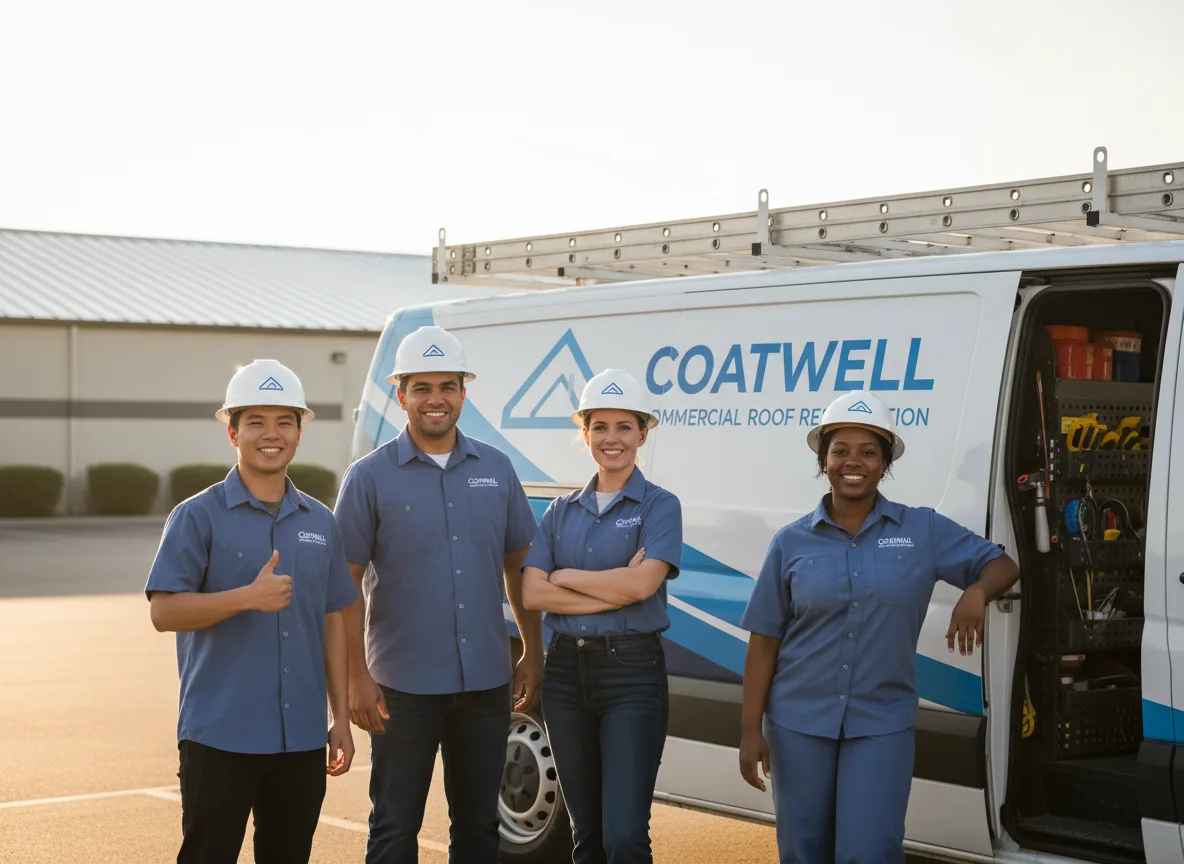 Commercial roof coating company in Golden Gate, IL